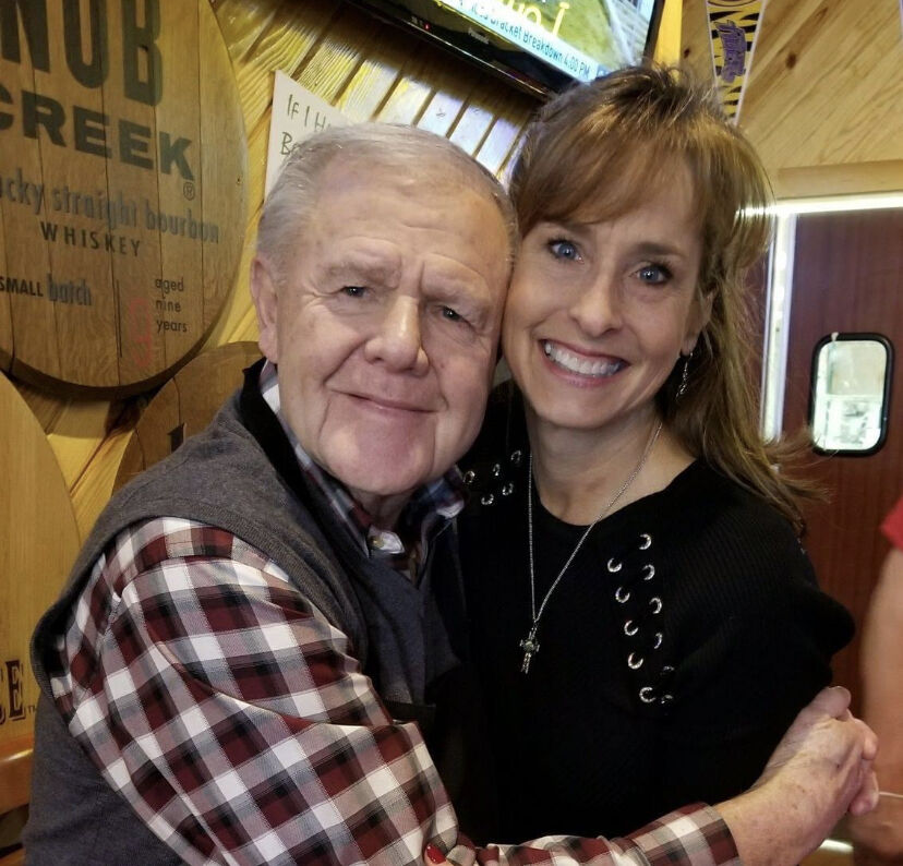 Denny Crum and Susan Sweeney Crum